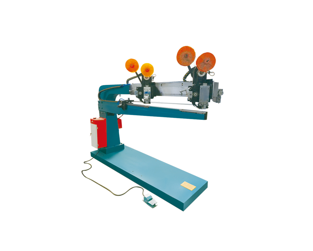 雙機頭伺服釘箱機